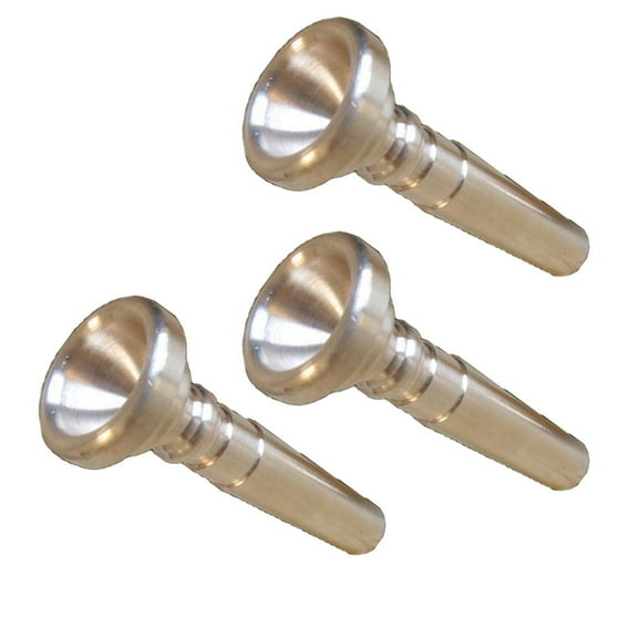 LeeQinersw 3pcs Trumpet Bugle Mouthpiece Brass for Trumpet Replacement Parts Accessories