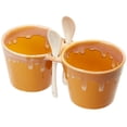 thumbnail image 3 of Double Dip Bowls with Spoons - Double Dip Bowls with Spoon Red, 3 of 5