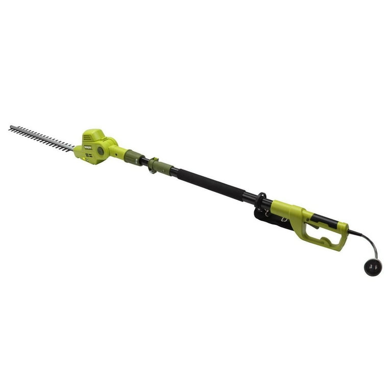 Sun joe sjh902e electric telescoping pole hedge trimmer deals