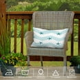 thumbnail image 2 of Coastal Nautical Decorative Pillow Covers, Kids Starfish On White Blue Background,Summer Ocean Beach Wedding Pillow Covers 12X20 Inch Cotton Lumbar Cushion Decorative Pillow Case for Sofa Bed, 2 of 6