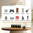 thumbnail image 7 of LiCB Alkaline 9V Batteries 12-Pack, Long-Lasting 9 Volt Alkaline Batteries Perfect for Smoke Detectors, 7 of 7