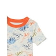 thumbnail image 3 of Wonder Nation Toddler Top and Long Pants Snug Fit Cotton Pajama Set, 2-Piece, Sizes 12M-5T, 3 of 3