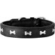thumbnail image 2 of Collar de cuero para perro con aplique I Collar para perro Lisa de cuero, 2 of 6