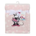 thumbnail image 4 of Lambs & Ivy Disney Baby Minnie Mouse Stars Pink Soft Fleece Baby Blanket, 4 of 4
