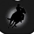 thumbnail image 4 of Inktastic Rodeo Rider Team Roping Boys Baby Bib, 4 of 4