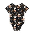 thumbnail image 2 of Rocae Lilies Flowers for Baby Climbing Clothes Soft Baby Romper for Active Infants Comfortable and Breathable Crawling Jumpsuit Unisex Baby Outfit 9M, 2 of 8