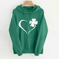 thumbnail image 2 of hotojiny Women's St. Patrick's Day Sweatshirts Fashion Spring Long Sleeve Hoodies Pullover Lightweight Casual Loose Tops, 2 of 5