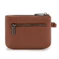thumbnail image 3 of Wrangler Wallet for Women RFID-Blocking Floral Embossed Coin Purse Lightweight Wristlet Wallets, Brown, 3 of 7