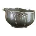 thumbnail image 4 of Rallador de de cerámica, cuenco para pasta de , utensilio de cocina decorativo y fácil de usar, herramienta de cocina para restaurantes de con Verde oscuro, 4 of 8