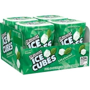 Ice Breakers Ice Cubes Sugar Free Gum, Spearmint, 40 pieces, 4 ct