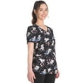 thumbnail image 3 of Scrubstar Women's Spot the Puppy Scrub V-Neck Print Top, Sizes XS-3XL, 3 of 5