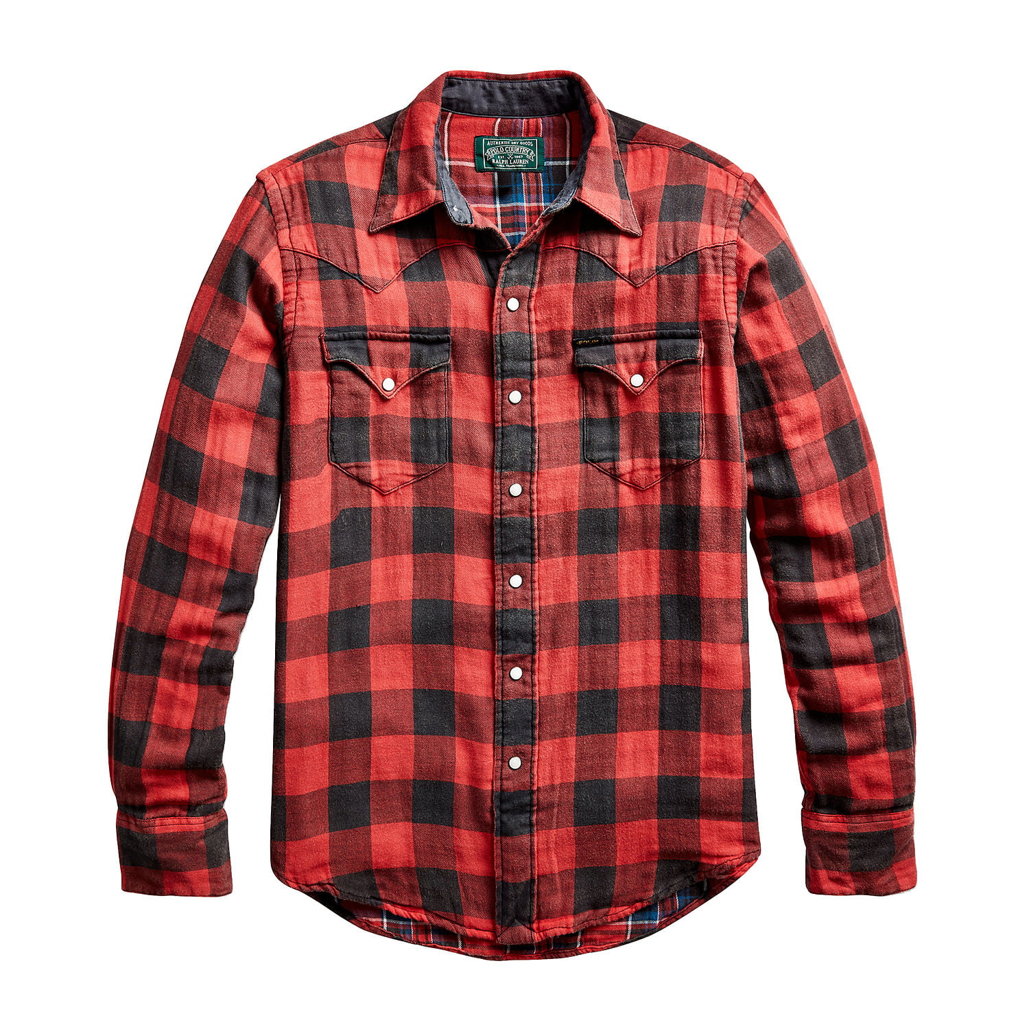 Zwijgend ondeugd distillatie POLO Country Ralph Lauren Mens Plaid Sportsman Western Shirt (2X Big, Red)  - Walmart.com