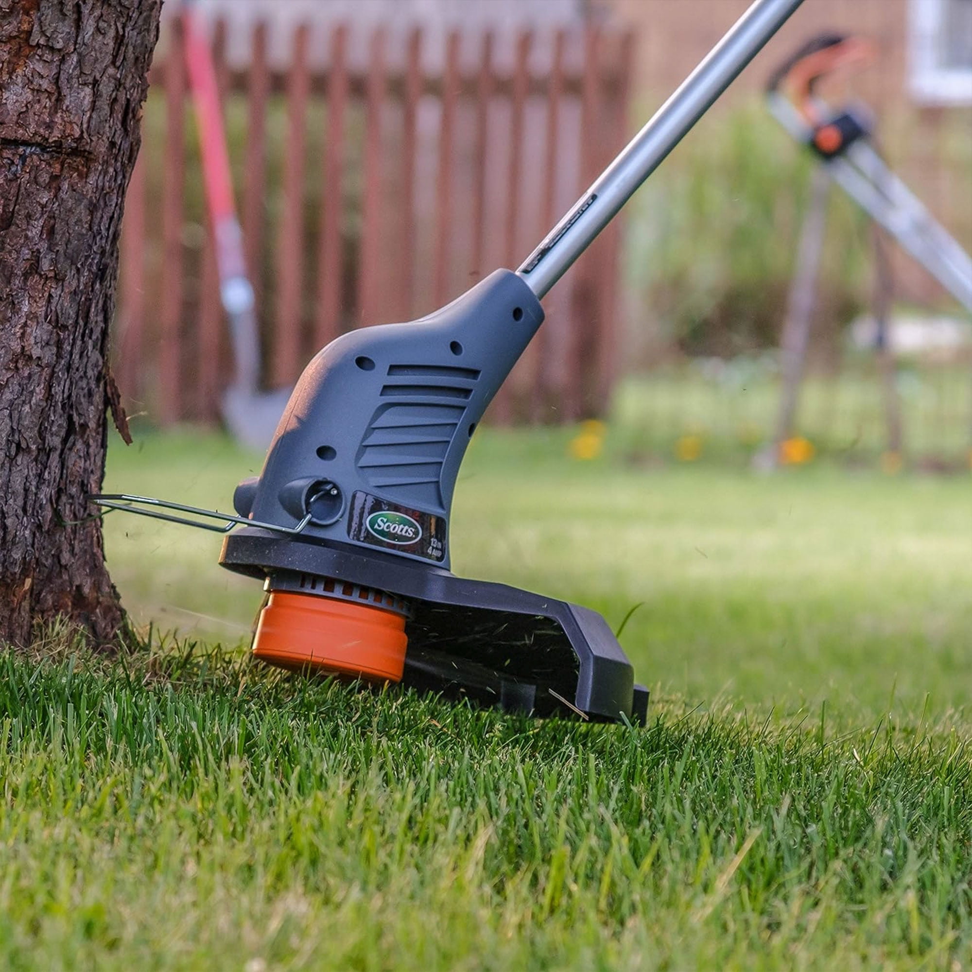Scotts Outdoor Power Tools Corded Electric String Trimmer w/Telescopic Pole