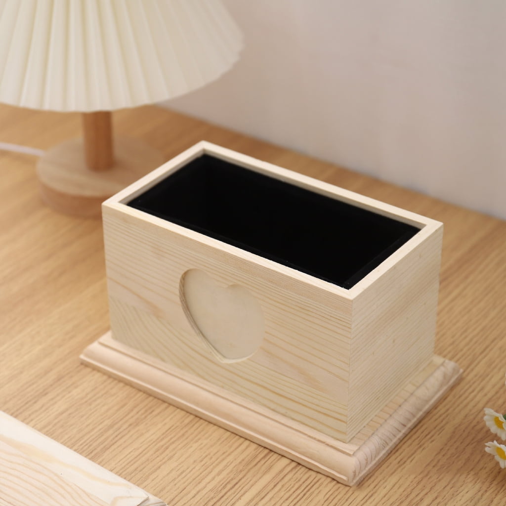 lanema Pet Cremation Urn for Dog Cats Ashes Wooden Dog Memorial Urn Keepsakes Ashes Box