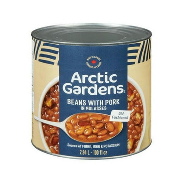Arctic Gardens Baked Beans With Pork Old Fashioned Large 2.84L/96 oz - Canadian Made