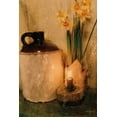 thumbnail image 2 of Smith, Anthony 13x18 Black Ornate Wood Framed with Double Matting Museum Art Print Titled - Daffodils by Candlelight, 2 of 4