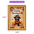 thumbnail image 5 of Happy Thanksgiving Labrador Retriever Welcome Thankful Fall Autumn Pumpkin Acrylic Plaque with Wood Photo Frame Box Lab Dog Lover Gifts Light Box - 02021, 5 of 5