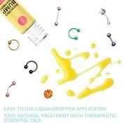 BASE LABORATORIES Piercing Bump Solution & Keloid Bump Removal Soothing Piercing Aftercare for Piercing Bumps & Keloid Scar Remova 0.5 oz