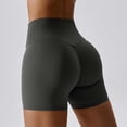 thumbnail image 6 of Women's Yoga Shorts Soft Wicking Fabric High Waist Spring Summer Autumn Workout, 6 of 6