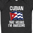 thumbnail image 4 of Inktastic Cuban Pride Cuba Flag Boys or Girls Baby Bodysuit, 4 of 5