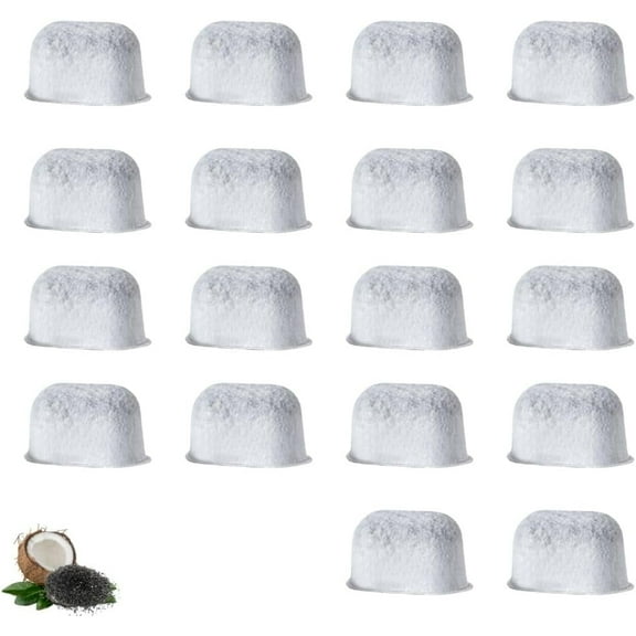 Nispira K Series Charcoal Water Filter Pods Replacement For Keurig 2.0 Coffee Maker, K-Supreme, K-Slim, K-Express, K-Select, K-Classic, K-Duo Plus, K-Elite, K-Iced, K-Cafe, 18 Packs