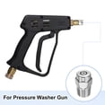 thumbnail image 5 of Uxcell 4pcs Surface Clean Tip 15 Degree 1/4 Inch NPT Male 1.156 Orifice 4000 PSI Stainless Steel Threaded Pressure Washer Spray Nozzles for Water gun Water Broom, 5 of 7