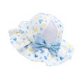 thumbnail image 2 of Clearance under $5-Shldybc Toddler Baby Summer Sun Protection Fashion Heart Print Mesh Breathable Sun-hat Cute Sunscreen Hat Cap, Baby Sun Hat on Clearance( Blue, 1-4 Years ), 2 of 4