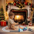thumbnail image 6 of LINXUXIE Toddler Train Set, Kids Magnetic Train Tracks Toys for Boys&Girls, Baby Christmas Birthday Gifts for 3-5 5-8 Year Old, 6 of 12
