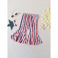 thumbnail image 6 of FEORJGP Independence Day Clothes for Baby Girl Patriotic Outfit 6M 12M 18M 24M Infant Short Sleeves Jumpsuit Newborn Crew Neck Letter Print Romper andiece Fashion Casual Comfy Summer Clothes, 6 of 9