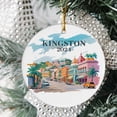 thumbnail image 2 of Kingston Christmas Ornament, Kingston Ornament, Christmas Ornaments, Kingston Custom, Kingston Personalized Ornament,Kingston Bauble,Jamaica vUfpnB (Kingston Christmas), 2 of 4