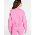 thumbnail image 3 of Athletic Works Women's Premium Fleece Active Jacket, Midweight, Sizes XS-4X, 3 of 5