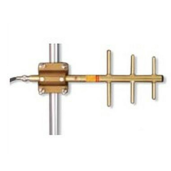 896-970 MHz Y8963 8 dBi Gold Anodized Yagi Antenna N-F