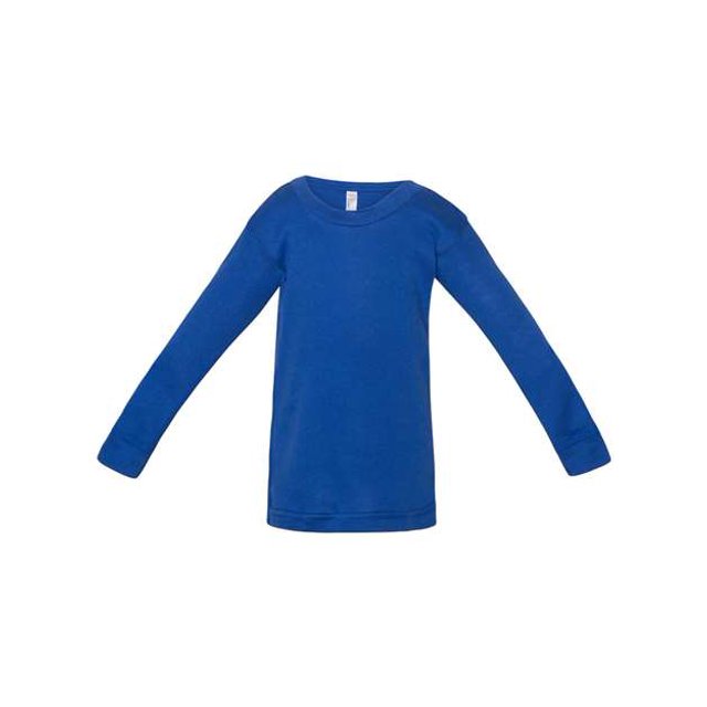 RABBIT SKINS - Camiseta de pijama de manga larga para bebé, azul real, 18 meses PIELES DE CONEJO 101Z