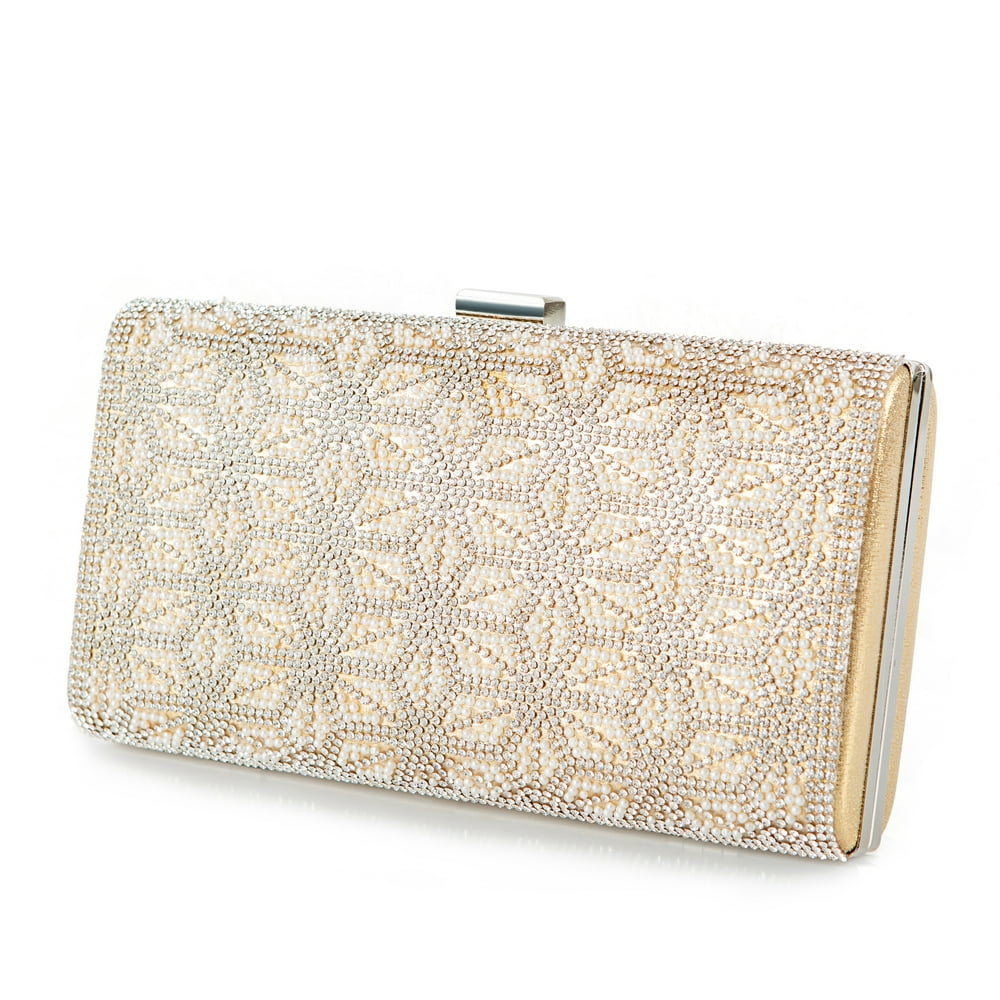 gold clutch purse for wedding