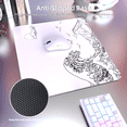 thumbnail image 5 of ATTACK SHARK CM05 Glass Gaming Mouse Pad, 17.7x15.7 in Tempered Glass Hard Mouse Pad with Nano-Textured Surface, Non-Slip PU Leather Base,9H Scratch Resistant Large Mouse Mat for FPS &PC Gaming, 5 of 8