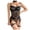 Black, variant on Birdeem Ladies Fashion Sexy Lingerie Solid Color Mesh Sexy Underwear Garters Thong Gauze Suit
