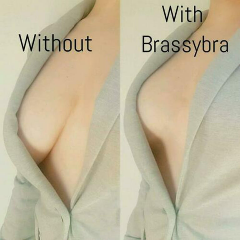 Women Invisible Brassy Tape Breast Lifting Bra Tape Silicone Invisible  Nipple