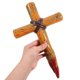 thumbnail image 2 of Portable Handheld Cross Statue Plastic Cross Halloween Cosplay Cross Cosplay Supplies, 2 of 2
