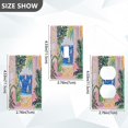 thumbnail image 7 of Yayeee Blank Wall Plate Cover 1-Gang 4.5"x2.7" Home Unused Decorative Outlet, Yellow Seaside, 7 of 7