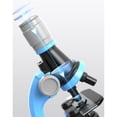 thumbnail image 3 of 40X-1200X 11-pzs de microscopio rincipiante diapositivas , luz accesorios de herramientas, tres opcionales - Azul yotijar microscopio para niños, 3 of 7