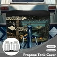 thumbnail image 3 of Yuyamidu Camping Propane Tank Cover Fits 30LB Dual RV Camper Propane Tank Cover Starry Sky Gas Cylinder Protection RV Accessories, 3 of 8