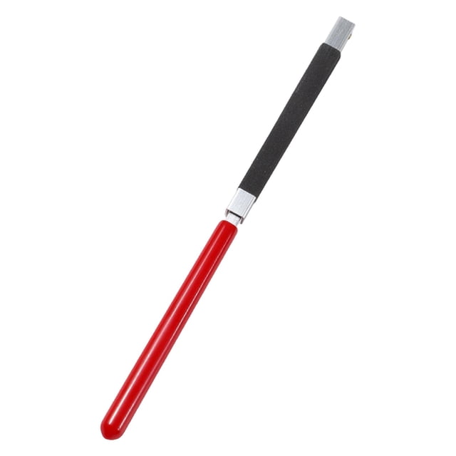 Dickly Manual Clip Holder Polishing Tool Metal Handheld Rod Strong Structure Suitable Square Red