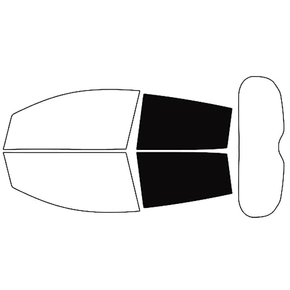 Avery Dennison NR Nano Ceramic IR Window Tint Kit Compatible with Chevrolet Spark 2016-2023 - Back