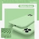 thumbnail image 1 of Funda de silicona líquida cuadrada Original de lujo para iPhone 14 12 13 11 Pro Max Mini XS X XR 6S 7 8 Plus SE2 funda suave fina Coque Tan Jianjun unisex, 1 of 2