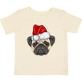 thumbnail image 3 of Inktastic Christmas Pug Dog Santa Boys or Girls Baby T-Shirt, 3 of 5