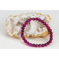 thumbnail image 3 of GHSDFBB | Small, Medium, Large Sizes | Gemstone Beaded Stretch Bracelet | 6mm Round Beads, 3 of 6