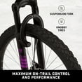 thumbnail image 5 of Mongoose Major Mountain Bike, 24-Inch Wheels, 21 Speeds, Purple, 5 of 8