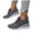 65#Dark Gray, variant on Wedge Heel Sneakers for Women Sparkly Rhinestone Breathable Lace Up Walking Shoes Non Slip Casual Sneakers Dressy