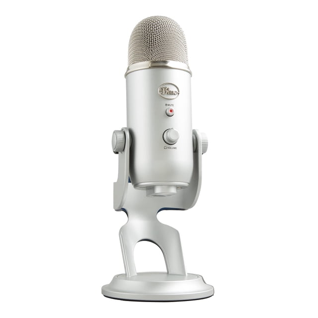 Micrófono USB Logitech para creadores Blue Yeti para juegos