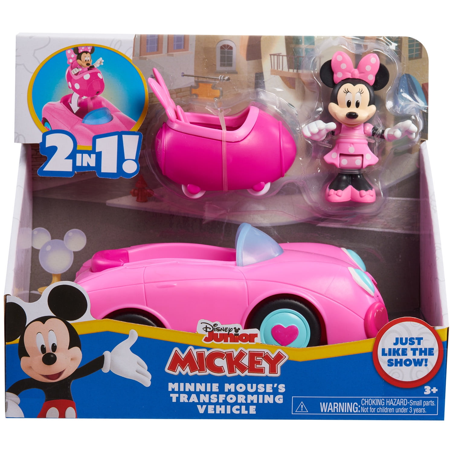 Disney Junior Minnie Mouse Vehicle and Figure Set *BRAND NEW* 